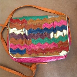 Sharif Multi Color/Texture Crossbody